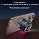 Enceinte Bluetooth Mini 3W Magnétique Avec Support Smartphone Éclairage RGB Et Fonction TWS Noire - www.yonis-shop.com