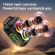 Enceinte Bluetooth Portable Extérieur 60W Basses Puissantes Batterie 8000mAh Éclairage RGB Stéréo Connectable - www.yonis-sho...