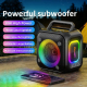 Enceinte Bluetooth Portable Extérieure 30W IPX6 Avec Basses RGB Batterie 6000mAh Et TWS - www.yonis-shop.com