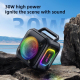 Enceinte Bluetooth Portable Extérieure 30W IPX6 Avec Basses RGB Batterie 6000mAh Et TWS - www.yonis-shop.com