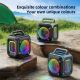 Enceinte Bluetooth Portable Extérieure 30W IPX6 Avec Basses RGB Batterie 6000mAh Et TWS - www.yonis-shop.com