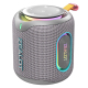Enceinte Bluetooth Portable Extérieure 30W Stéréo Étanche IPX6 Avec Éclairage RGB Bleue - www.yonis-shop.com
