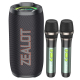 Enceinte Bluetooth Portable Extérieure 50W Avec 2 Microphones Batterie 8000mAh Bluetooth 5.2 RGB - www.yonis-shop.com