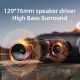 Enceinte Bluetooth Portable Extérieure 50W Avec 2 Microphones Batterie 8000mAh Bluetooth 5.2 RGB - www.yonis-shop.com