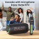 Enceinte Bluetooth Portable Extérieure 50W Avec 2 Microphones Batterie 8000mAh Bluetooth 5.2 RGB - www.yonis-shop.com