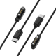Câble De Charge Magnétique Pour Enregistreur Vocal IA Charge Rapide 1 M Noir Protections Intégrées - www.yonis-shop.com