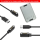 Câble De Charge Magnétique USB C 1 Mètre Charge Rapide Avec Protections De Sécurité - www.yonis-shop.com