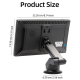 Écran Stéréo Universel Voiture 9 Pouces IPS CarPlay Android Auto Sans Fil Caméra De Recul - www.yonis-shop.com