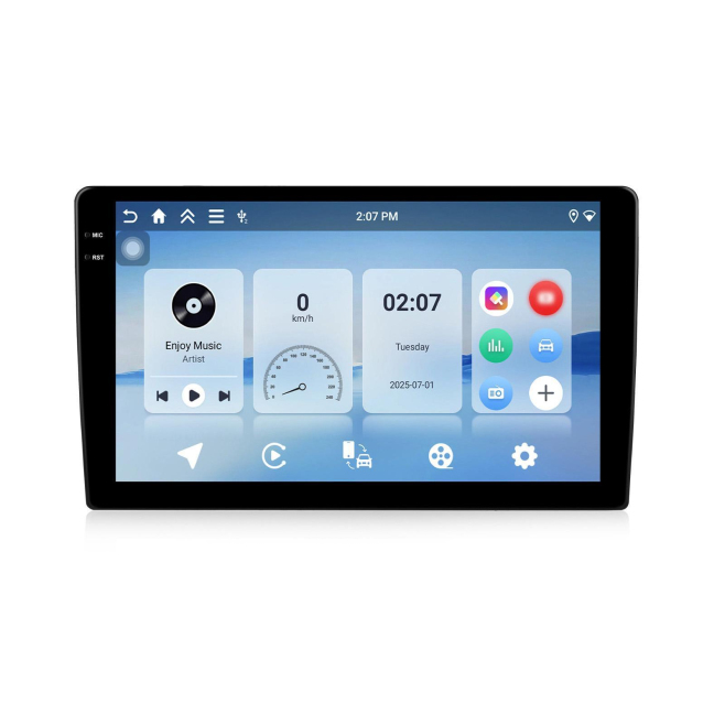 Autoradio Android 15 Universel 10 Pouces 4 Go 128 Go CarPlay Sans Fil Android Auto GPS - www.yonis-shop.com