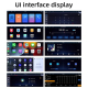 Autoradio MP5 Portable 6 86 Pouces Pliable CarPlay Sans Fil Android Auto Caméra De Recul 12 LED - www.yonis-shop.com