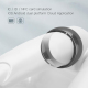 Bague Connectée NFC En Céramique Compatible iOS Android Sans Recharge Étanche Antipoussière Taille 60 mm - www.yonis-shop.com