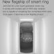 Bague Connectée NFC En Céramique Compatible iOS Android Sans Recharge Étanche Antipoussière Taille 60 mm - www.yonis-shop.com