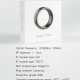 Bague Connectée NFC En Céramique Compatible iOS Android Sans Recharge Étanche Antipoussière Taille 60 mm - www.yonis-shop.com