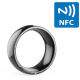 Bague Connectée NFC En Céramique Compatible iOS Android Sans Recharge Étanche Antipoussière Taille 60 mm - www.yonis-shop.com