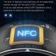 Bague Connectée NFC En Céramique Compatible iOS Android Sans Recharge Étanche Antipoussière Taille 60 mm - www.yonis-shop.com