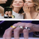 Bague Connectée Taille 8 Fréquence Cardiaque Sommeil SpO2 Étanche 5 ATM Autonomie 6 À 8 Jours - www.yonis-shop.com