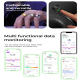 Bague Connectée Taille 8 Fréquence Cardiaque Sommeil SpO2 Étanche 5 ATM Autonomie 6 À 8 Jours - www.yonis-shop.com