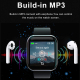 Bracelet Connecté Avec MP3 Écran Couleur 1 3 Pouces Cardiofréquencemètre Tension Autonomie 7 Jours - www.yonis-shop.com
