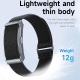 Bracelet Connecté Santé Sans Écran Suivi Cardiaque Sommeil SpO2 24H Étanche IP68 - www.yonis-shop.com