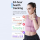 Bracelet Connecté Santé Sans Écran Suivi Cardiaque Sommeil SpO2 24H Étanche IP68 - www.yonis-shop.com
