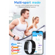 Bracelet Connecté Santé Sans Écran Suivi Cardiaque Sommeil SpO2 24H Étanche IP68 - www.yonis-shop.com