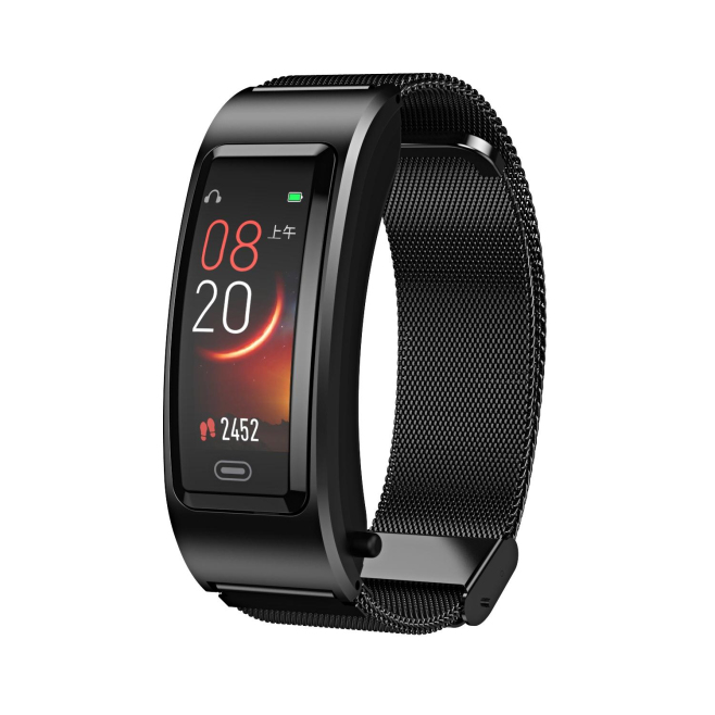 Bracelet Connecté Avec Écouteur Bluetooth Intégré Suivi Cardiaque Sommeil Et Oxygène Sanguin - www.yonis-shop.com
