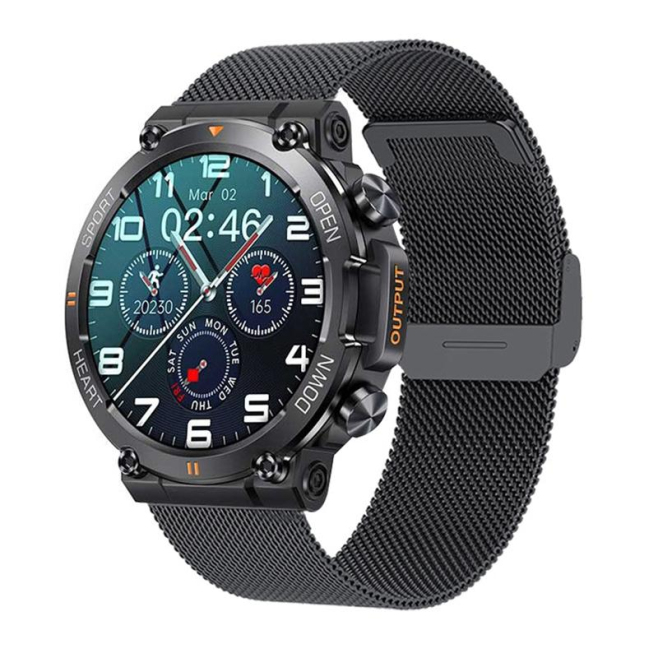 Montre Connectée Appels Bluetooth Écran IPS 1 39 Pouce Fréquence Cardiaque Pression Artérielle Oxygène Sang - www.yonis-shop.com