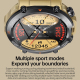 Montre Connectée Appels Bluetooth Écran IPS 1 39 Pouce Fréquence Cardiaque Pression Artérielle Oxygène Sang - www.yonis-shop.com
