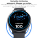Montre Connectée Suivi Température Corporelle ECG IP68 Écran TFT 1 28 Pouces Autonomie 60 Jours - www.yonis-shop.com