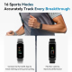 Bracelet Connecté Fitness Écran TFT 0 96 Pouce Fréquence Cardiaque SpO2 IP68 Autonomie 7 Jours - www.yonis-shop.com