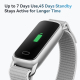 Bracelet Connecté Fitness Écran TFT 0 96 Pouce Fréquence Cardiaque SpO2 IP68 Autonomie 7 Jours - www.yonis-shop.com