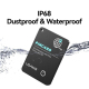 Traceur Antiperte iOS Format Carte Ultra Fin 3 mm Bluetooth 5.3 IP68 Compatible App Localiser - www.yonis-shop.com