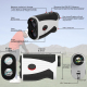 Télémètre Laser Golf 1200 Yards 7X Mode Pente Précision ±0 5 Yard Fixation Magnétique - www.yonis-shop.com