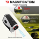 Télémètre Laser Golf 1200 Yards 7X Mode Pente Précision ±0 5 Yard Fixation Magnétique - www.yonis-shop.com