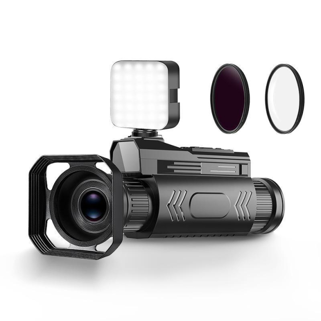 Monoculaire Vision Nocturne Chasse 4K WiFi Zoom 28X 64MP Avec Appels Animaux Et Kit 4 En 1 - www.yonis-shop.com