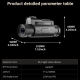 Monoculaire Vision Nocturne Chasse 4K WiFi Zoom 28X 64MP Avec Appels Animaux Et Kit 4 En 1 - www.yonis-shop.com