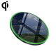 Chargeur Sans Fil Qi 15W Rond En Aluminium Blanc Miroir Format Ultra Fin 100 mm - www.yonis-shop.com