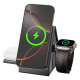 Station De Charge Sans Fil 3 En 1 15W Magnétique Avec Chargeur Montre Rétractable - www.yonis-shop.com
