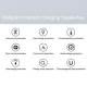 Station De Charge Sans Fil 3 En 1 15W Magnétique Avec Chargeur Montre Rétractable - www.yonis-shop.com