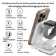 Chargeur Sans Fil Magnétique 3 En 1 Vertical Pliable 15 W Avec Câble Type C - www.yonis-shop.com