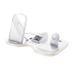 Station De Charge Sans Fil 3 En 1 Qi 15W Avec Horloge Et Levage Automatique - www.yonis-shop.com