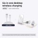 Station De Charge Sans Fil 3 En 1 Qi 15W Avec Horloge Et Levage Automatique - www.yonis-shop.com
