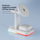 Chargeur Sans Fil Magnétique 3 En 1 15W Support Réglable Pour Téléphone Montre Et Écouteurs - www.yonis-shop.com