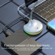 Microphone USB RGB Omnidirectionnel Pour Streaming Avec Carte Son Intégrée Et 3 Ports USB - www.yonis-shop.com