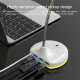 Microphone USB RGB Omnidirectionnel Pour Streaming Avec Carte Son Intégrée Et 3 Ports USB - www.yonis-shop.com