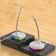 Microphone USB RGB Omnidirectionnel Pour Streaming Avec Carte Son Intégrée Et 3 Ports USB - www.yonis-shop.com