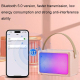 Enceinte Bluetooth Portable 5W Avec Éclairage RGB Lecture TF Et Entrée AUX - www.yonis-shop.com