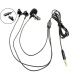 Micro Cravate TRRS 3,5 Mm Avec Écouteurs Stéréo Monitoring Direct Omnidirectionnel Câble 2 M - www.yonis-shop.com