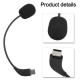 Microphone Pour Casque Gaming E Sports Type C Coudé Omnidirectionnel 165 Mm Plug And Play Noir - www.yonis-shop.com
