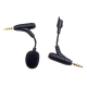 Microphone Omnidirectionnel 3 5 mm Coudé Double Port Pour Diffusion Live Mobile 85 mm - www.yonis-shop.com